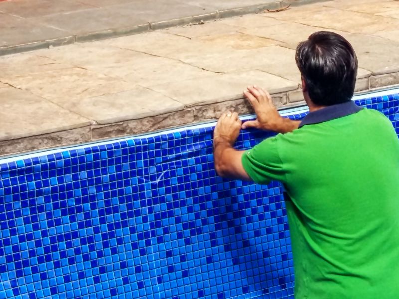 Inspection of Tiles in Summer